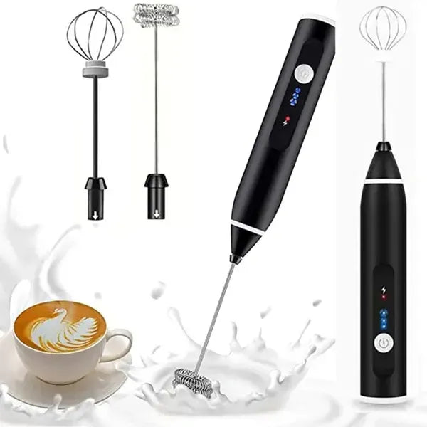 2 In 1 Coffee Beater Rechargeable Smooth
